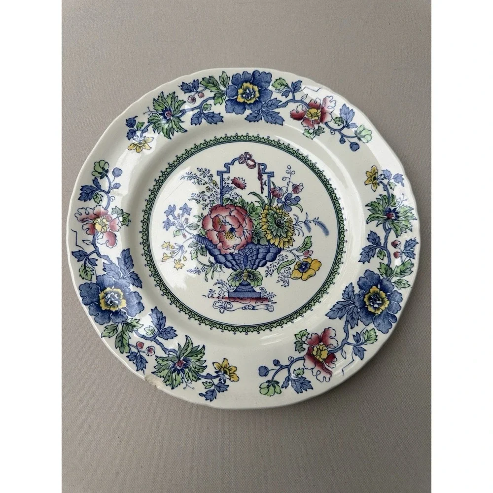 Vintage Franciscan Strathmore Floral Plate Cottagecore‎ Wall Decor
